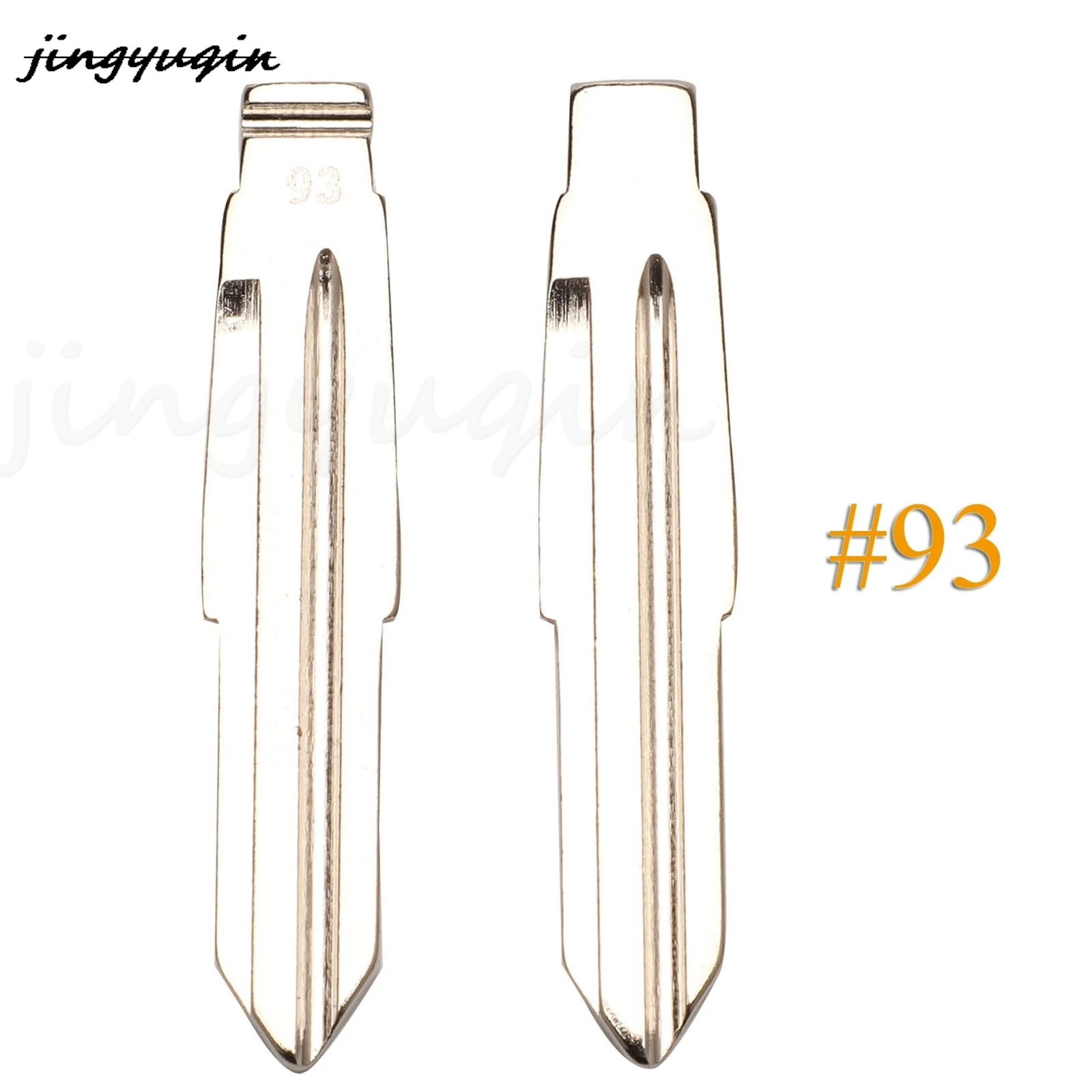 

jingyuqin 10шт. # 05 # 47 # 136 # 93 # 94 # 95 # 96. Сменный дистанционный ключ от автомобиля. Аварийная вставка без ключа. Необрезанное лезвие. Заготовка для Changan.