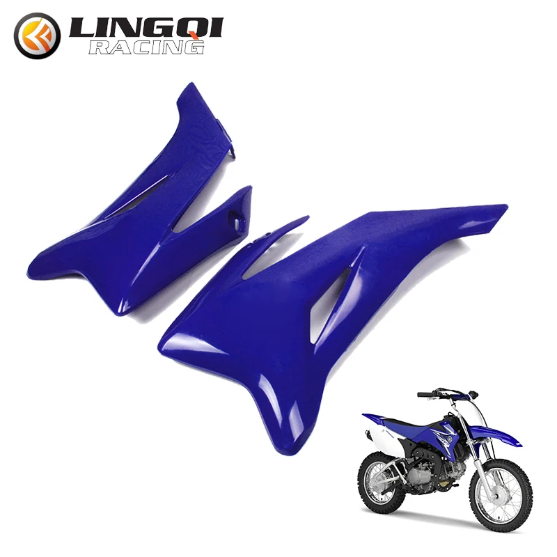 

LING QI Motorcycle Plastics Fairing Kit Side Panel For YAMAHA TTR110 Dirt Pit Bike Motocross TTR 110 Fuel Tank Protective