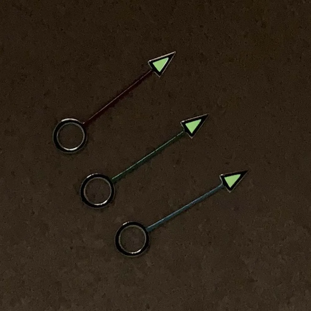 Modified Watch Hands Fine Orange Alarm Watch Hands Green Luminous Adapter Core Watch Hands Fit NH34 NH35 Movement