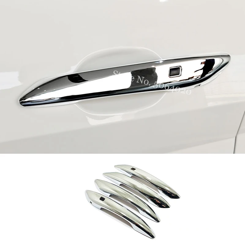 

For Hyundai Elantra CN7 2020 2021 Accessories ABS Chrome Car door protector Handle Decoration Cover Trim Car Styling 4pcs