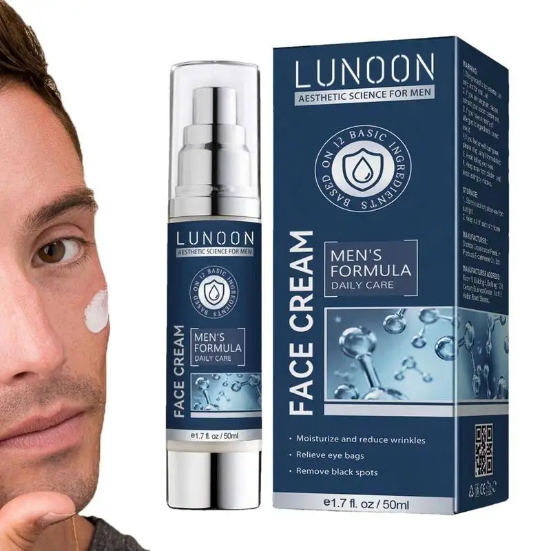 

Крем для ухода за кожей для мужчин, глубоко увлажняющий крем для лица с контролем жирности, дневной крем, увлажняющий крем для лица 50 мл