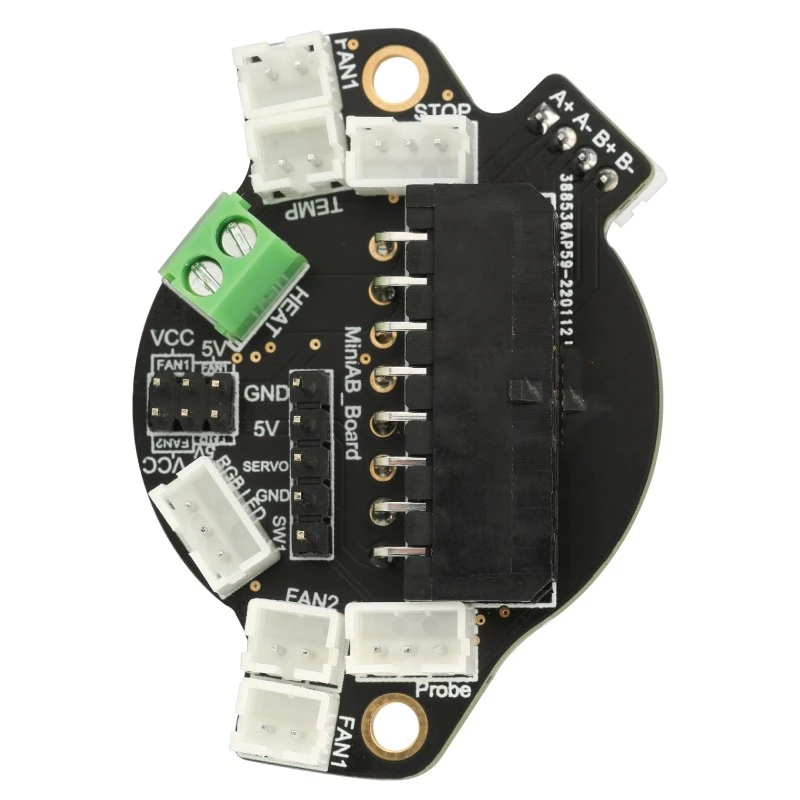 

MiniAB board wiring joint breakout plate for 3D printer hotend Sherpa/Libra MineSunrise extruder compatible 42mm stepper motor