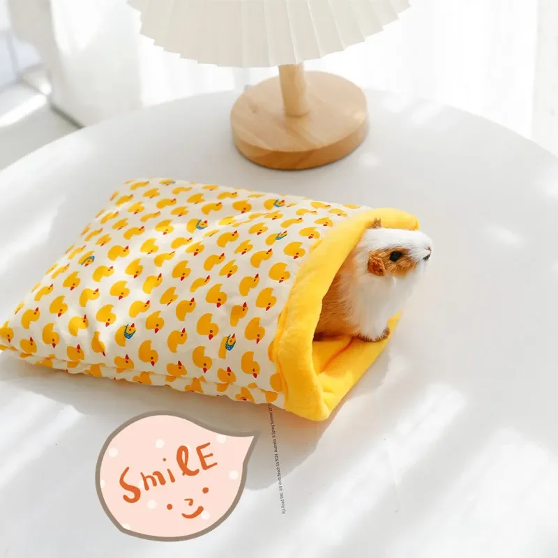 

Pet Nest Cotton Plush Keep Warm Hamster Sleeping Bag Little Pet Nest for Petshedgehog Sugar Glider Guinea Pigs Dog Cat Pet Beds
