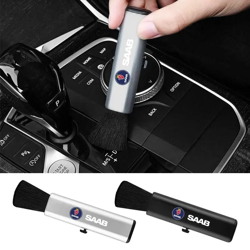 

Car styling Car Retractable Dust Cleaning Soft Brush Car Goods For Saab 9-3 93 9-5 9 3 900 9000 95 Scania Sweden Car Accessories
