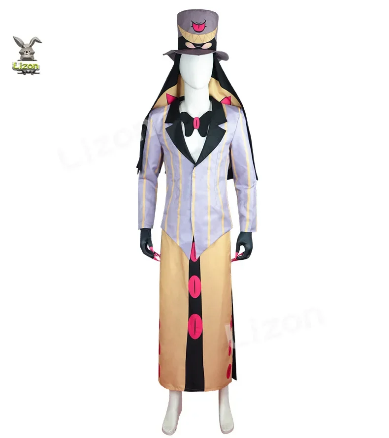 Аниме Sir Pentius костюмы для косплея шляпа галстук-бабочка брюки платье наряд мужчин