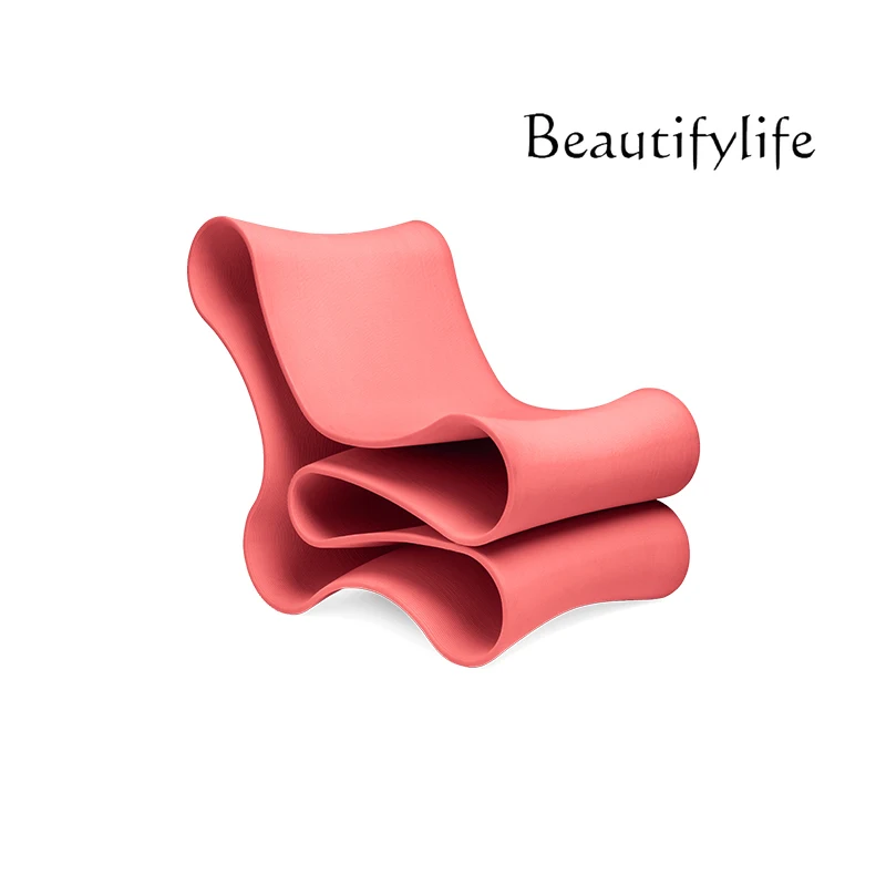 Скандинавский дизайн креативная необычная форма Повседневная Спинка Складной