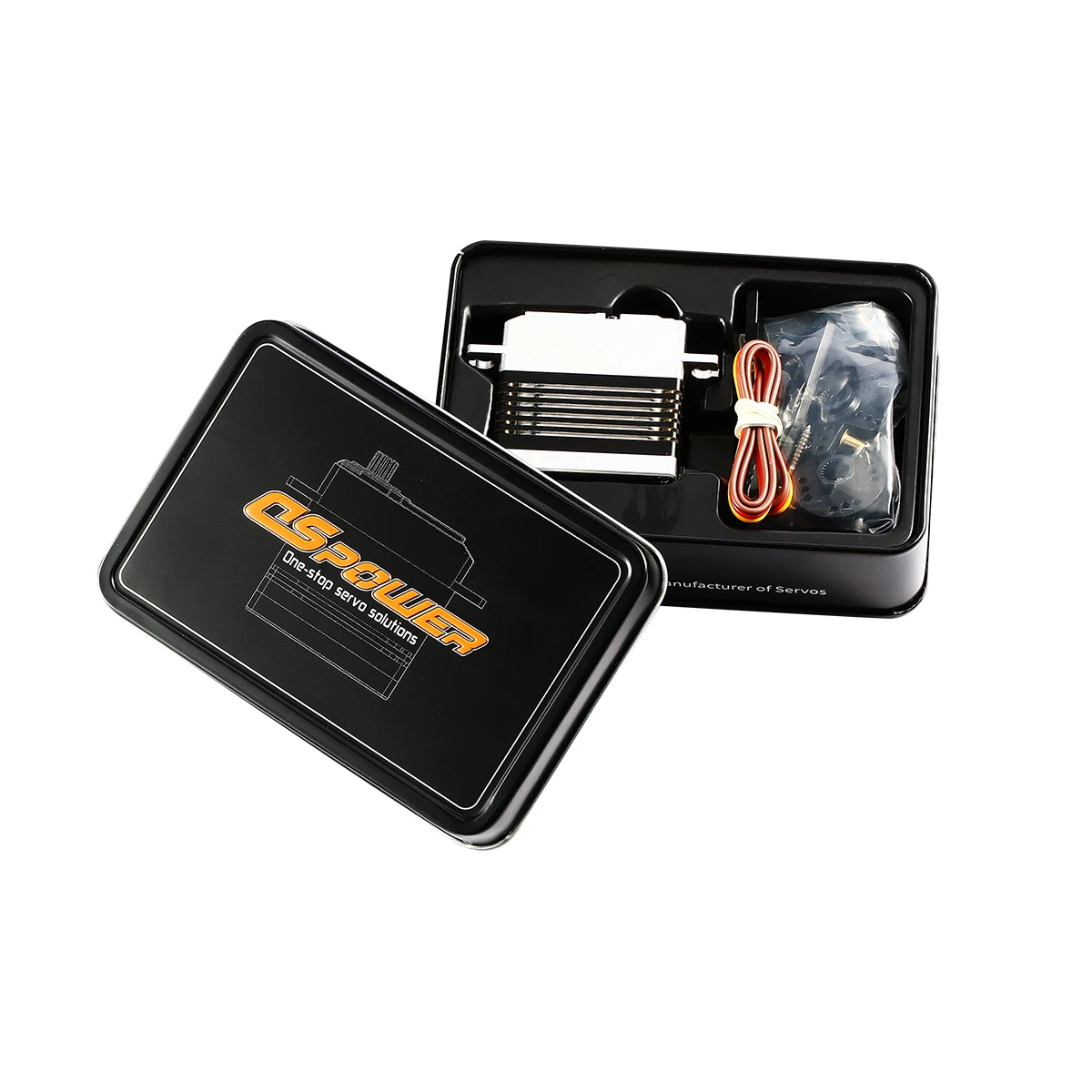 DSpower 30KG brushless Servo Metal case Gear Waterproof Servos HV Servo for 1/8 1/10 SCX10 TRX WLTOYS RC Car enlarge