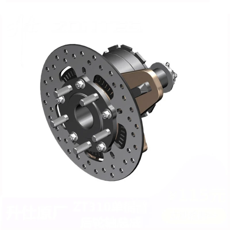 

Motorcycle Accessory Single Rocker Arm Rear Axle Rear Brake Disc Brake Disc Abs Sensor Chain Adjuster Wrench for Zontes Zt310