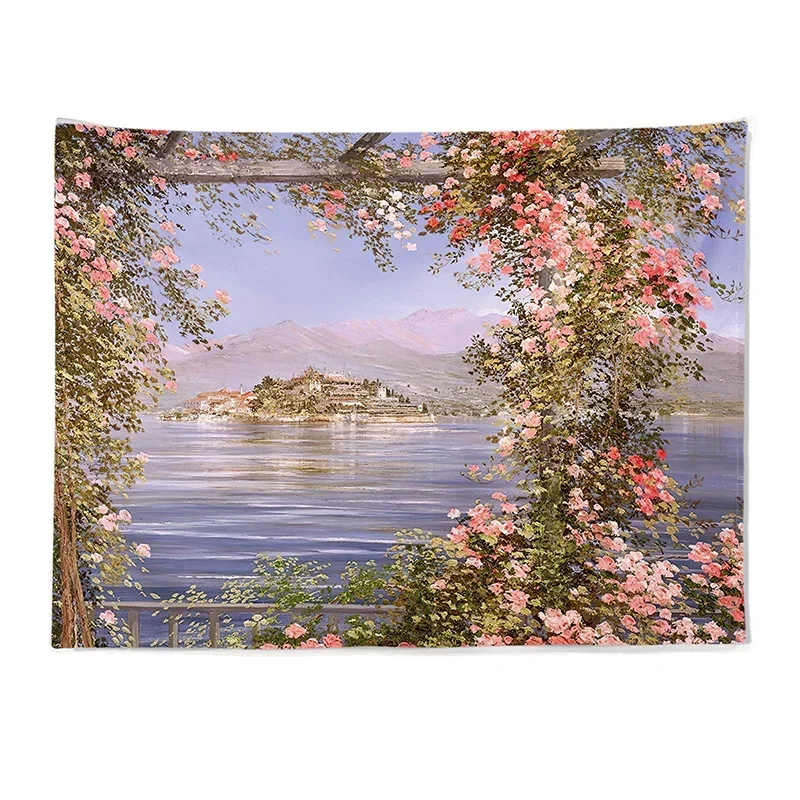 Богемный эстетический декор для комнаты гобелен настенный средиземноморская