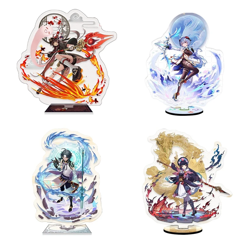 

Новая большая акриловая модель аниме Genshin со стоячим рисунком