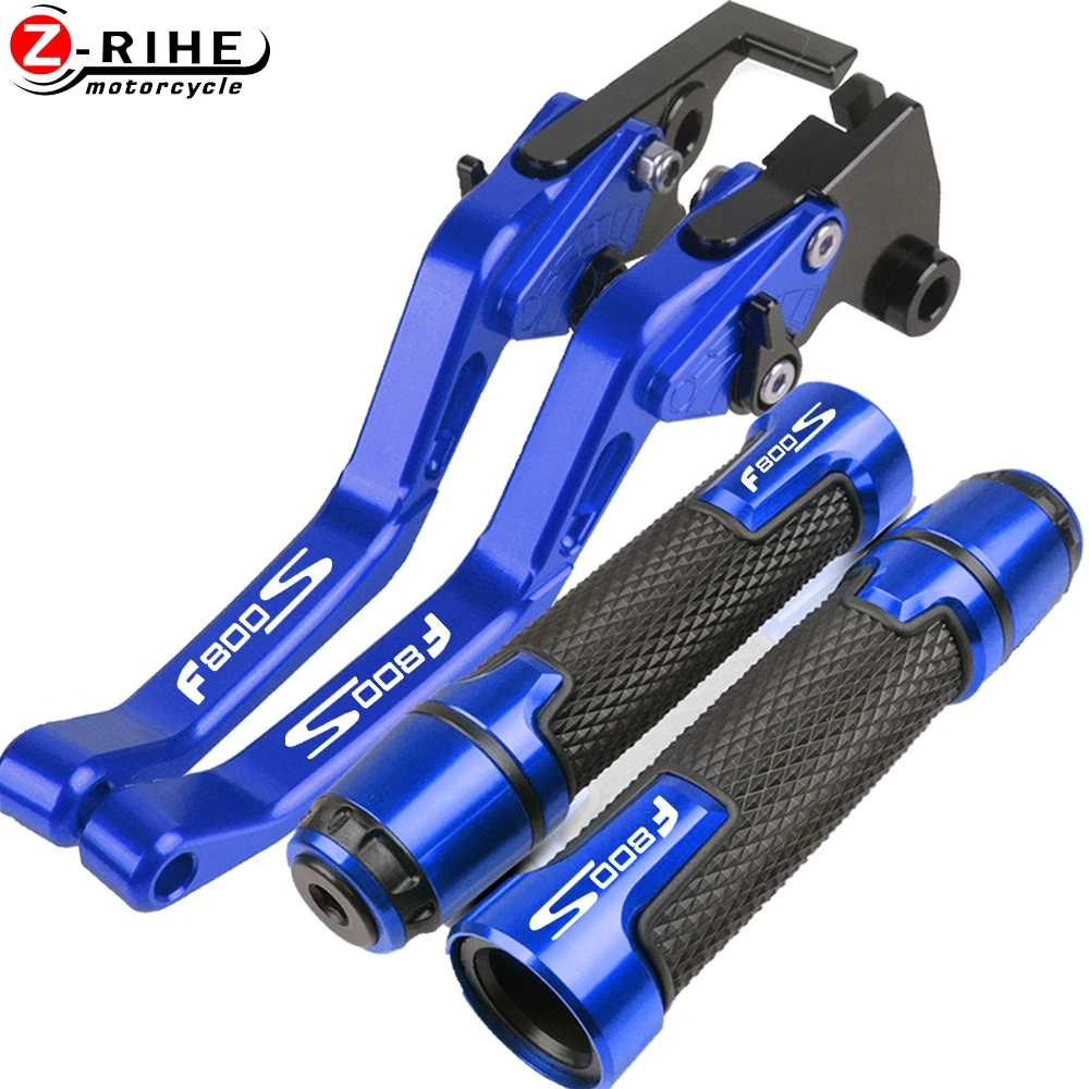 

Motorcycle Accessories Brake Clutch Levers And Handle Grips For BMW F800S 2006-2014 F 800 S 2007 2008 2009 2010 2011 2012 2013