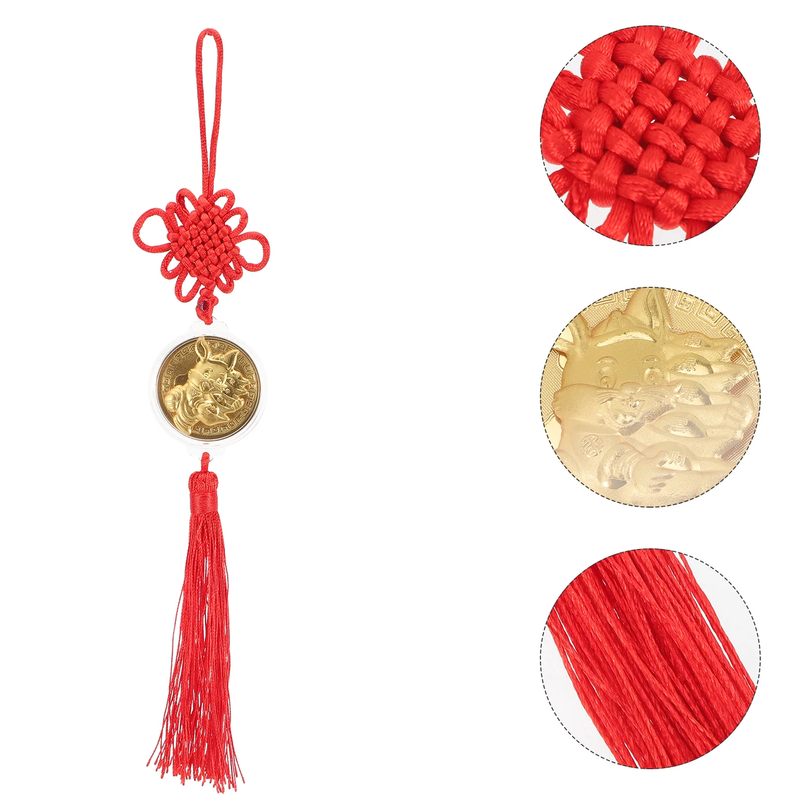 

10pcs Festival Supplies Front Door Pendant New Year Pendant New Year Decoration Chinese Style Pendant