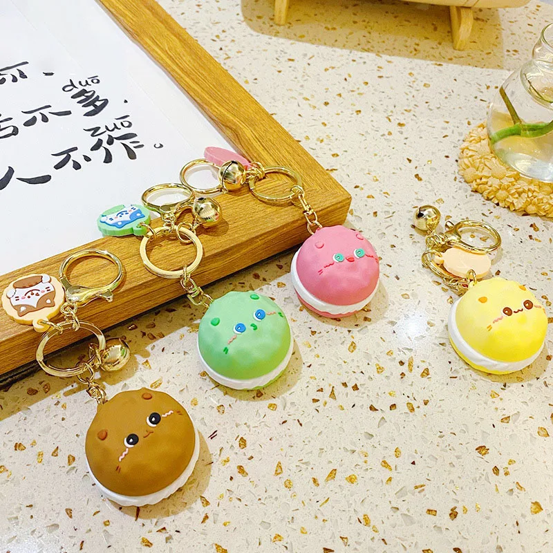 Новинка 2022 мультяшный милый клейкий рисовый кролик модный брелок крутая парная