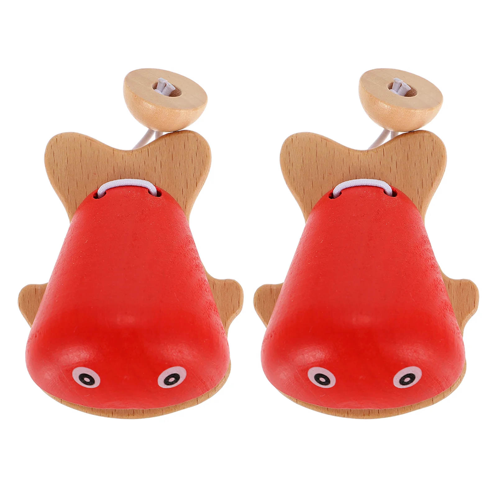 

Fish Castanets Funny Toy Household Kids Wear-resistant Accessory Toys