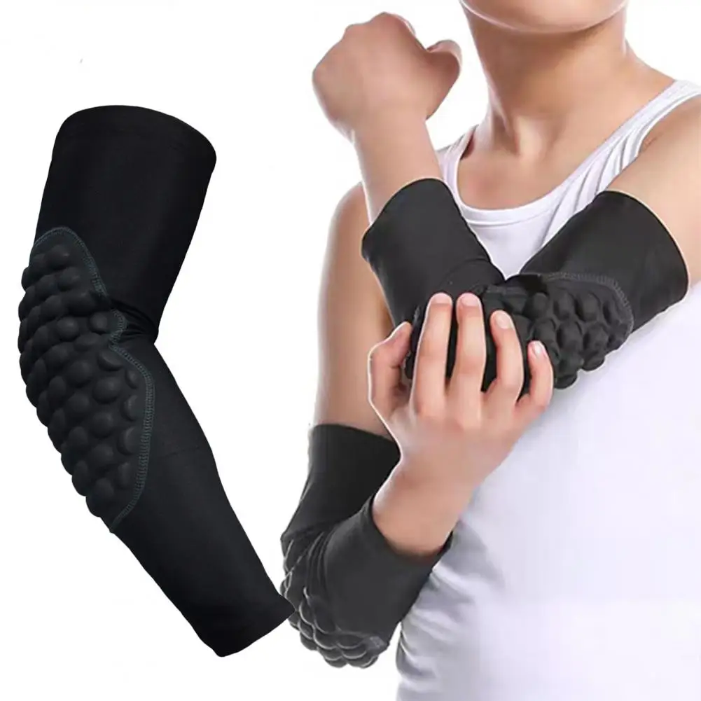 

Arm Sleeve Armband Elbow Support Sports Elbow Brace Compression Sleeve Basketball Soccer Skating Anti-collision Elbow Arm Guard