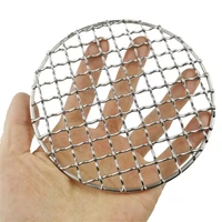 2021 hot non stick barbecue mesh mat reusable heat resistance bbq baking net pad kitchen cooking smoker bbq mat liner accessory