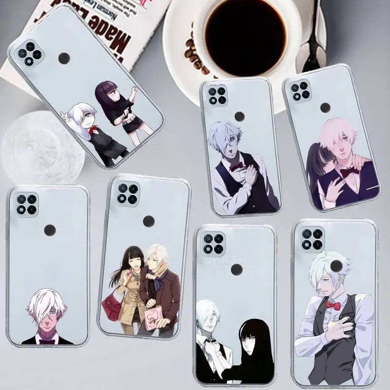

Death Parade TV anime Phone Case Transparent for Xiaomi redmi note x f poco 10 11 9 7 8 3 i t s pro cover shell coque