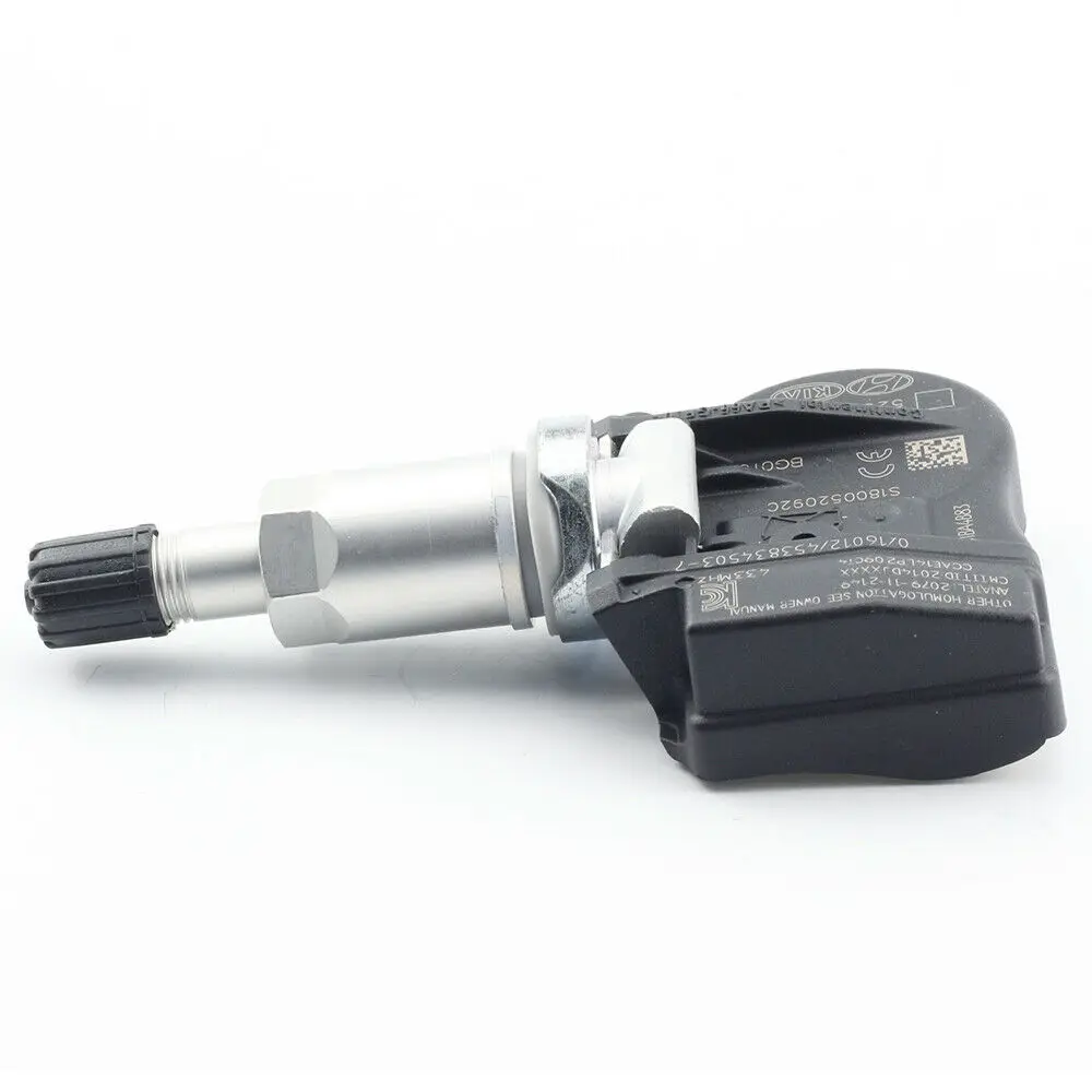 

good auto parts 4 pieces of 433mhz TPMS sensor tire pressure monitoring 52933-d9100 suitable for Kia smart running
