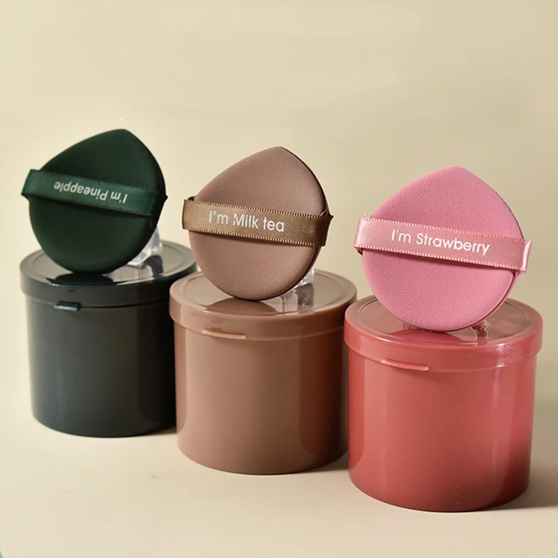 Двухсторонняя аппликатор для BB крема-спонж макияжа сухой и влажной пудры 7 шт.