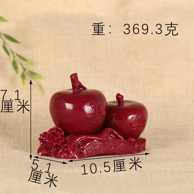 Vermilion яблоко украшения Рождество небольшие подарки Хэллоуин настольные