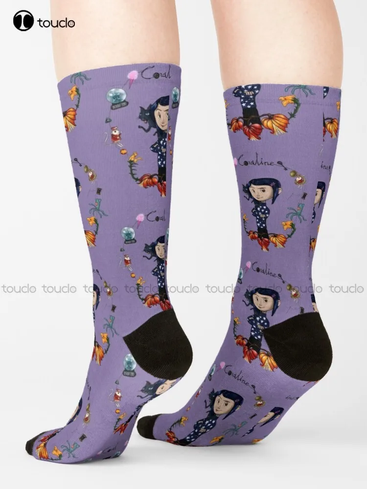 

Be Careful What You Wish For... Socks Football Socks Men Cute Pattern Funny Autumn Best Cartoon 360° Digital Print Comfortable