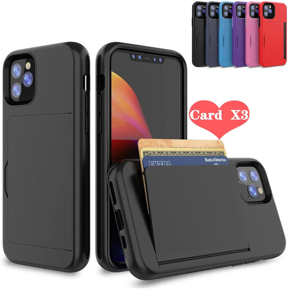 

Candy Color Case For iPhone 14 13 12 11 Pro 7 8 Plus 6 6s X XS MAX XR Case Armor Card Slot Cover for iPhone 11 11Pro 11Pro Max