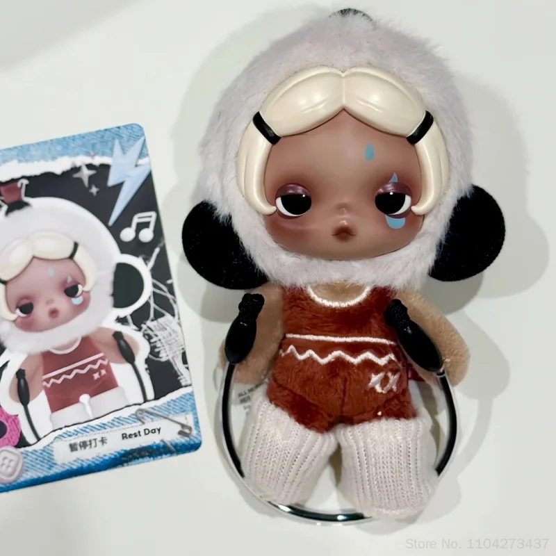 POP MART Skullpanda Off Mode Series Blind Box SP Mystery Box Кукла-брелок, милый сувенир, коллекционная настольная игрушка, подарок на день рождения (art.: 3920dc8461fdb) - 3920dc8461fdb