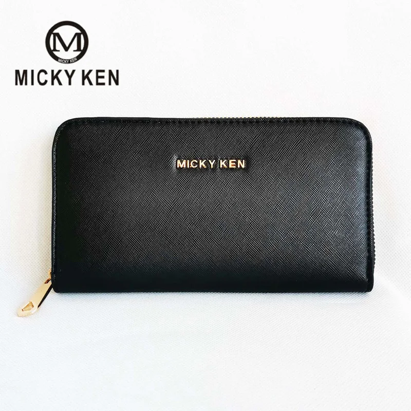 

Модный кошелек MICKY KEN для женщин и мужчин, брендовые длинные бумажники для мальчиков и девочек, дамские сумочки