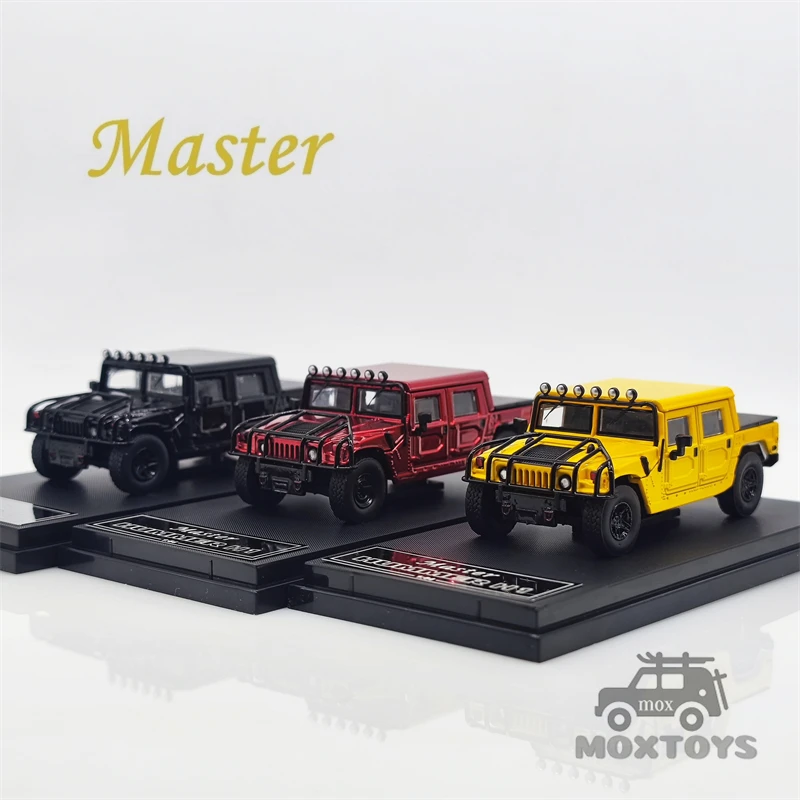 

Master 1:64 Hummer H1 Pickup Diecast Model Car