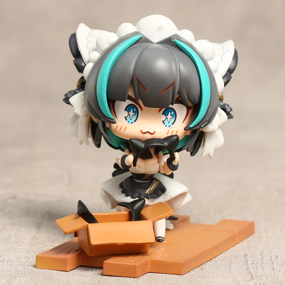 

Azur Lane JUUs Time Chibi Chara Series Cheshire Model Figure Toy Collect Ornament Figural Doll