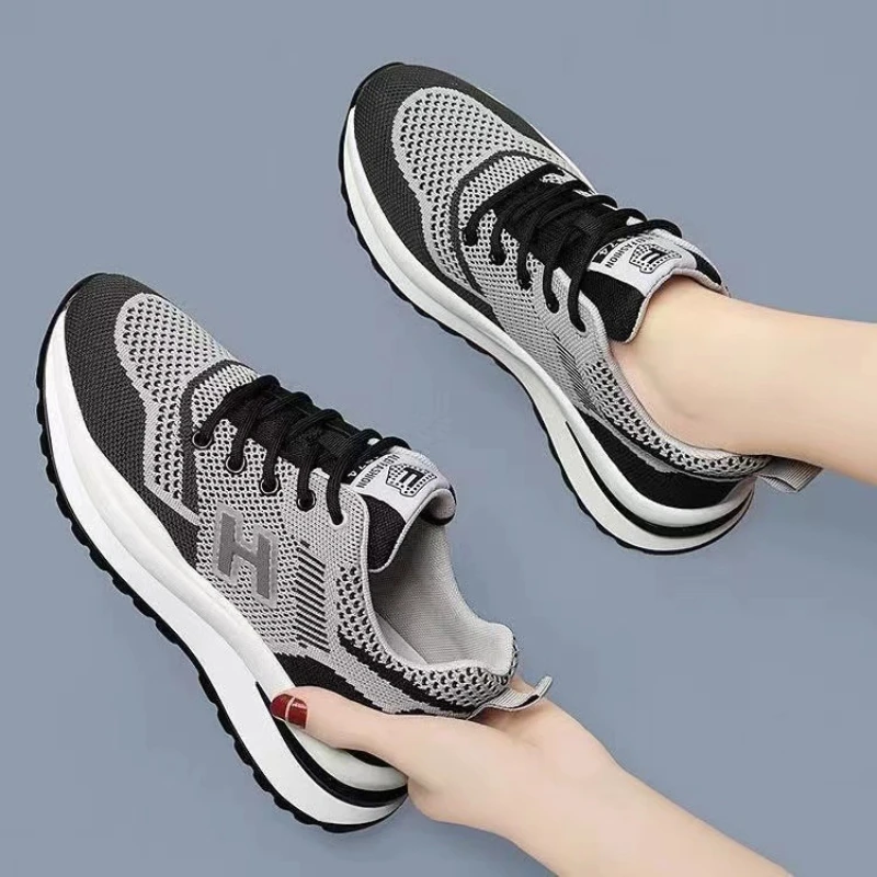 Shoes Mesh Surface Ventilation Leisure Running Shoes New Style Baskets Femmes Tendances 2023 Shoes for Women Zapatillas De Depor