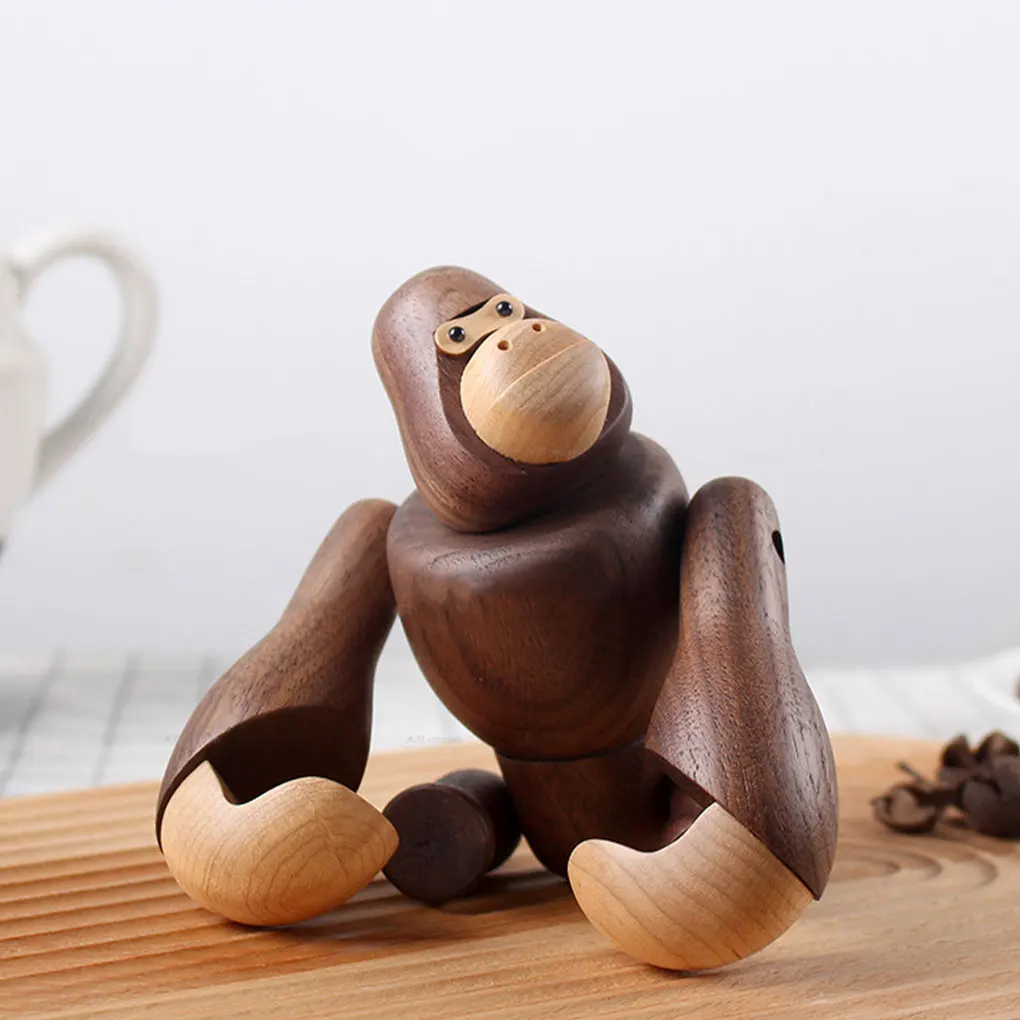 

Ручная работа, модель Gorilla, гибкая, прочная, легкая, животное, украшение, яркая роспись, стандартные подарки для дома