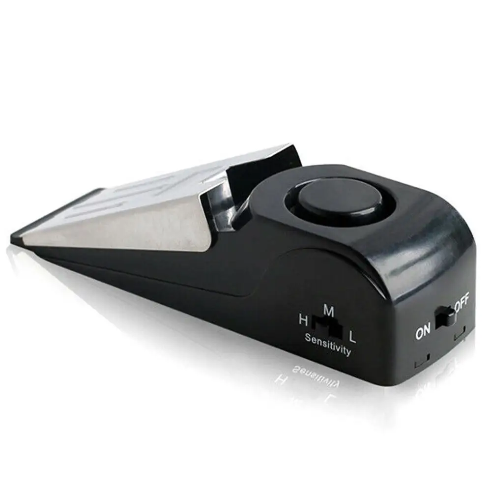 

Portable Door Stop Alarm Anti-theft Wireless Security System Door Stopper Block Alarm For Home Hotel Dormitory Safety