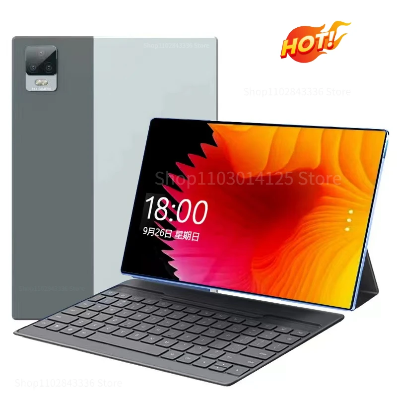 

10.1 Inch Dual SIM Global Version Pad Camera 16GB RAM 512 ROM New Tablette Google Play PC Send Keyboard mini laptop Tablet