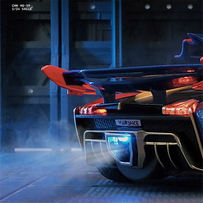 Модель спортивного автомобиля HONGQI S9 из сплава литой металлический гоночный