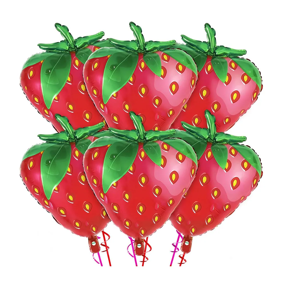 

Клубничные шары Popdropparty 6 шт