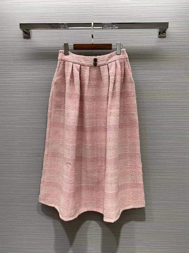 

Новинка 2022, женское модное сексуальное яркое шелковое платье в клетку, розовое шерстяное длинное платье, юбка 1108