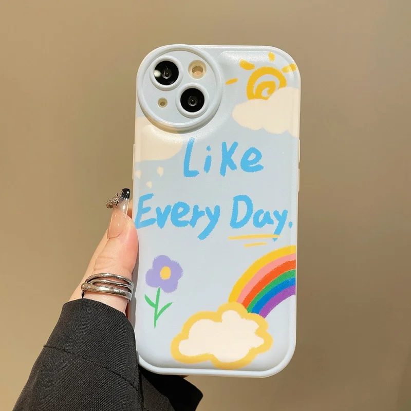 

TFINE Phone Case for iPhone 13pro iPhone 14 Air Cushion iPhone11 Drop-Resistant Cute Cartoon Pig Protective Case back cover