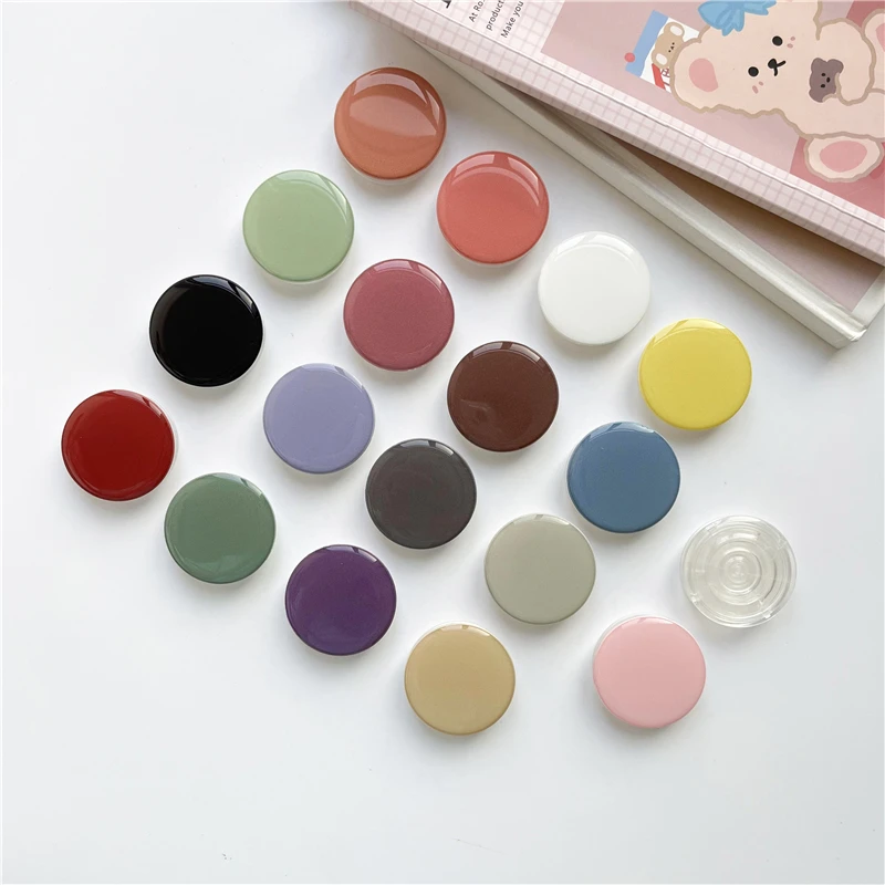 Фото POPPED Роскошные розетки для телефона Ins в корейском стиле Macaron для iPhone 16, складной эластичный держатель для телефона Griptok для мобильного телефона Samsung №2