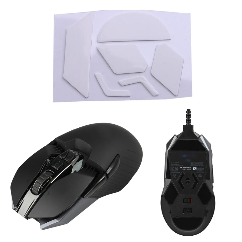 

1 Pack Professional Mouse Skates Stickers Mouse Feet Pad Glides Rounded Curve Edge Replacement for logitech G900 Mouse