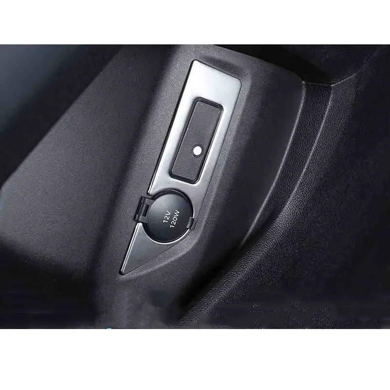 Передняя USB-зарядная панель из углеродного волокна для Great Wall Haval Shenshou F7 2021 2022 2023 2024