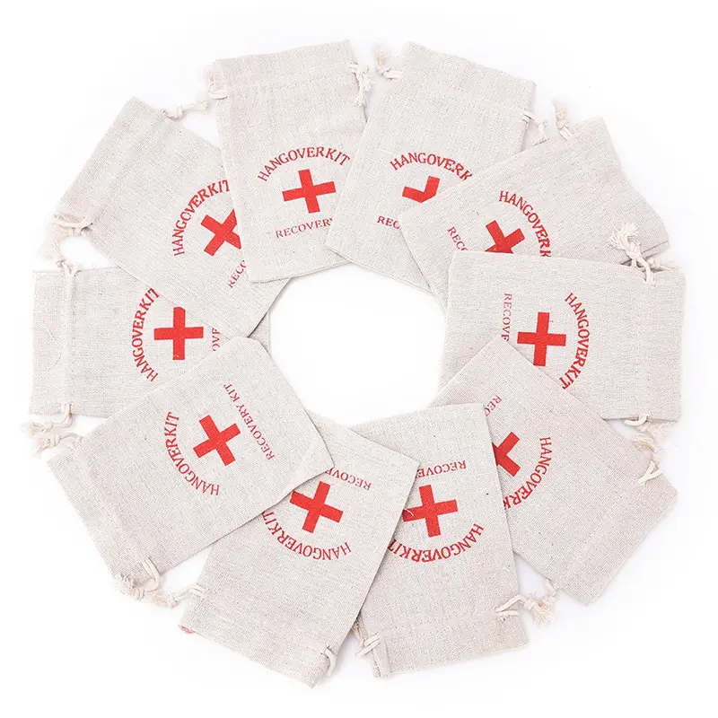 

Льняные мешочки с перекрестным рисунком, подарочные пакеты на шнурке, упаковка для ювелирных изделий, хлопковые пакеты на шнурке натуральн...