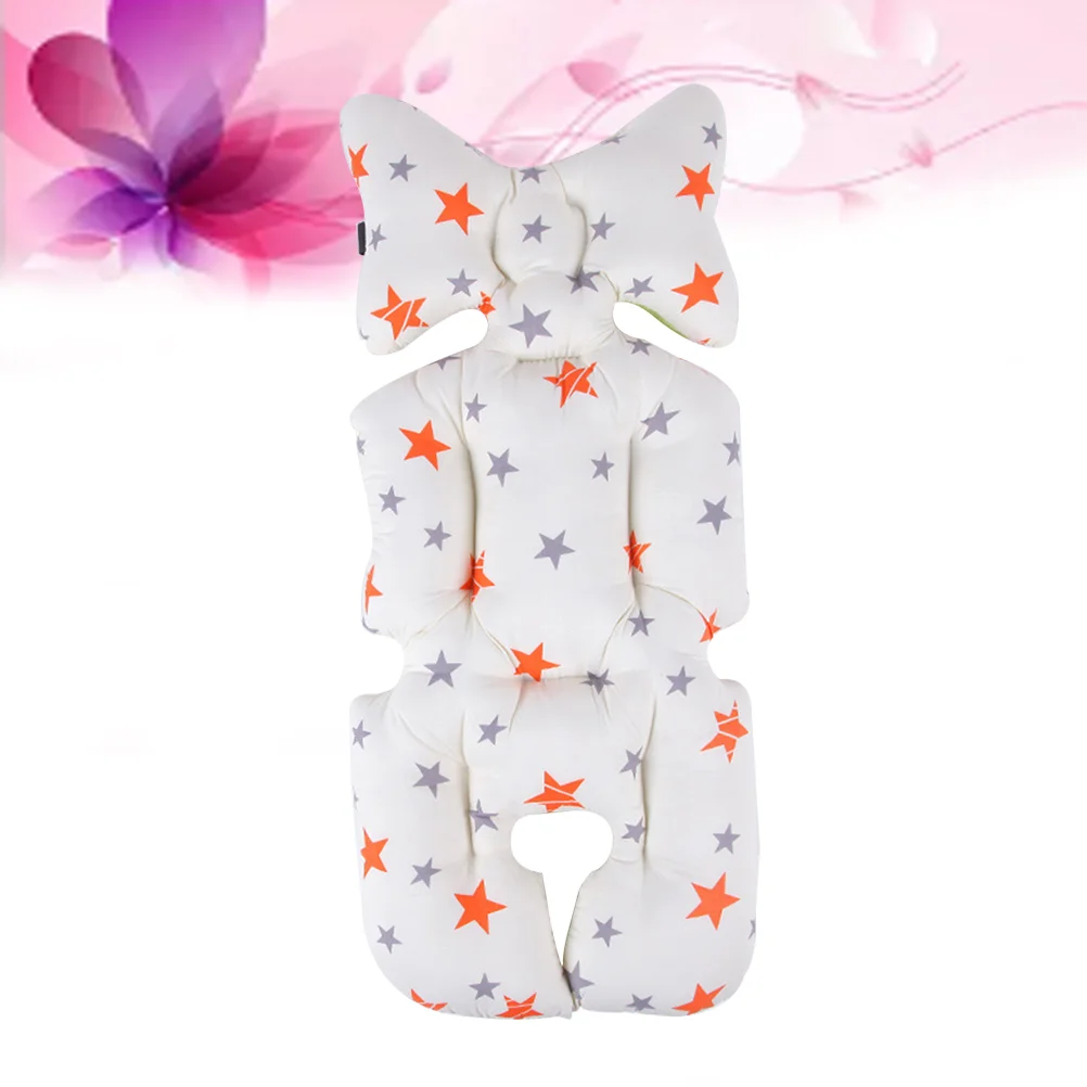 

Cotton Liner Head and Body Support Pillow for Stroller and Car Seat(Style D)