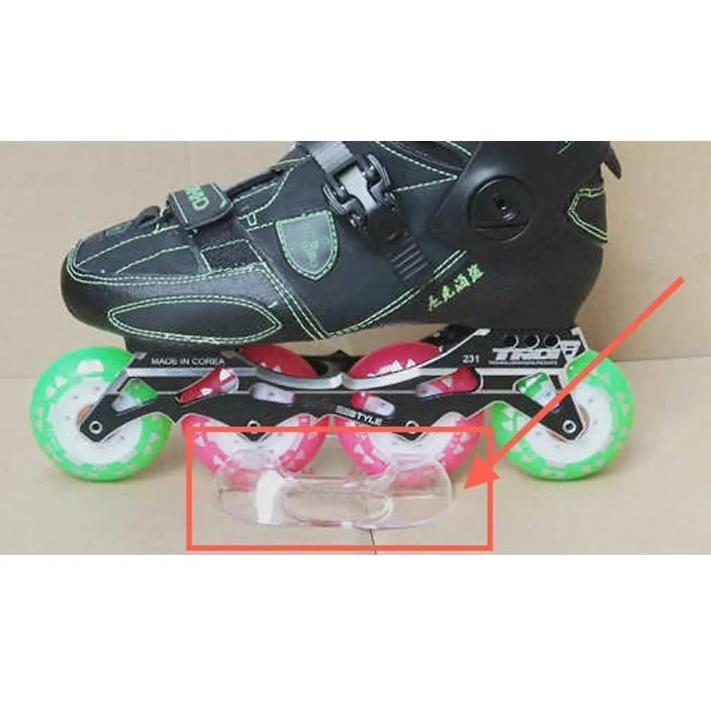 

4Pcs/Pack New Store Showcase Stand Display Rack Skate Board Hockey Universal Transparent Skate Shoes Stand
