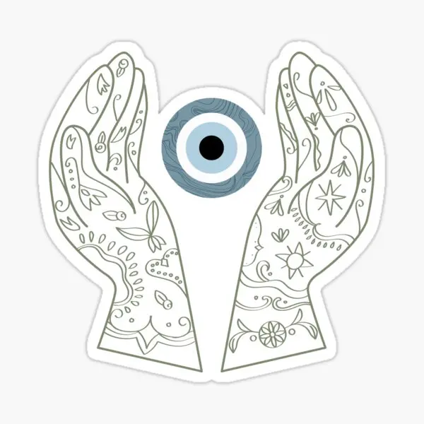 

Nazar Bead Paste Sticker Wall Leptop 18cm MM2