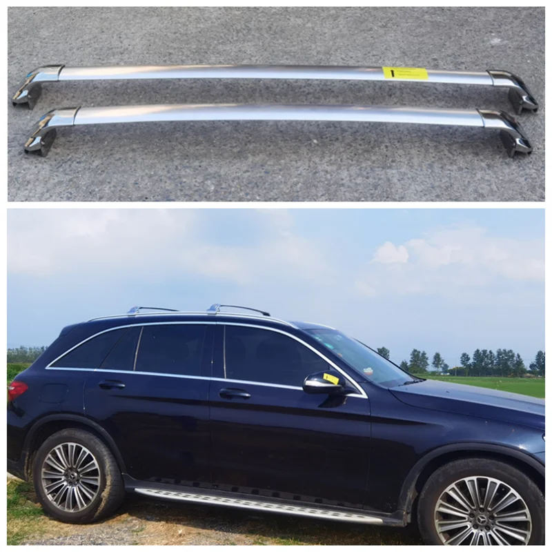 

Fits For Mercedes-benz GLC GLE 2020 2021 2022 2023 High Quality Aluminum Alloy Car Roof Racks Luggage Rack Crossbar