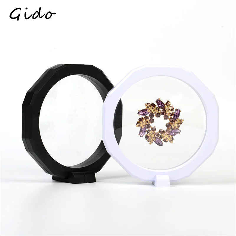 

3D плавающая рамка Тень Коробка ювелирные изделия камень Презентация ювелирные изделия стенд серьги Монеты Драгоценные камни плавающее оже...