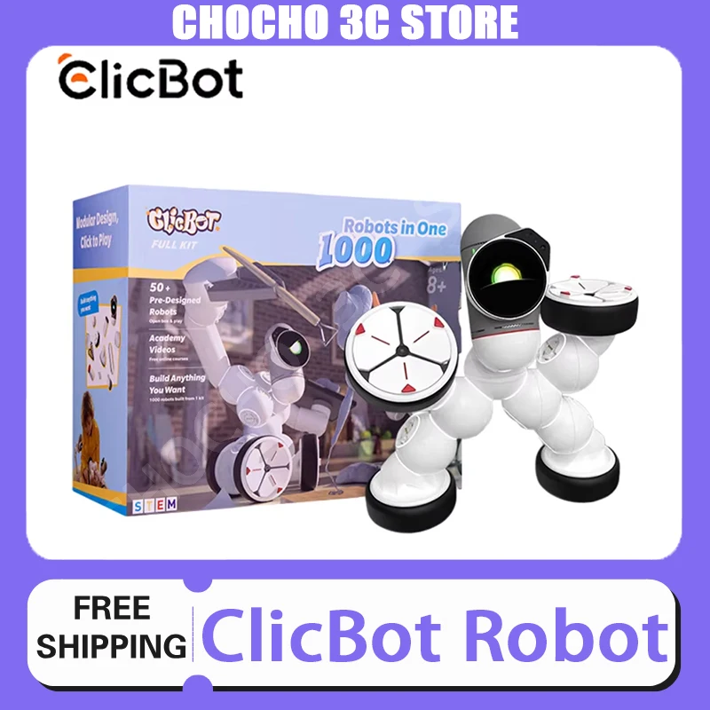 ClicBot умный робот эмоциональное взаимодействие креативное сращивание