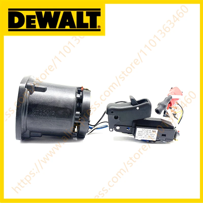 

Модуль и технические характеристики переключателя и двигателя для DEWALT DCG418 DCG418 N825069