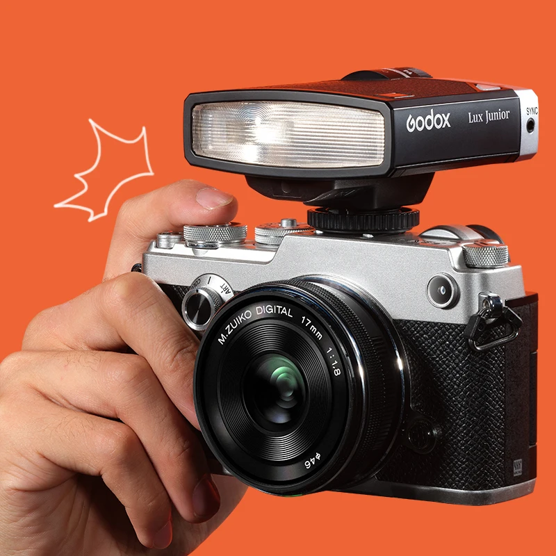 Sony alpha 7r mark. Godox lux junior. вспышки. ретро вспышка для fuji. ретро вспышка godox.